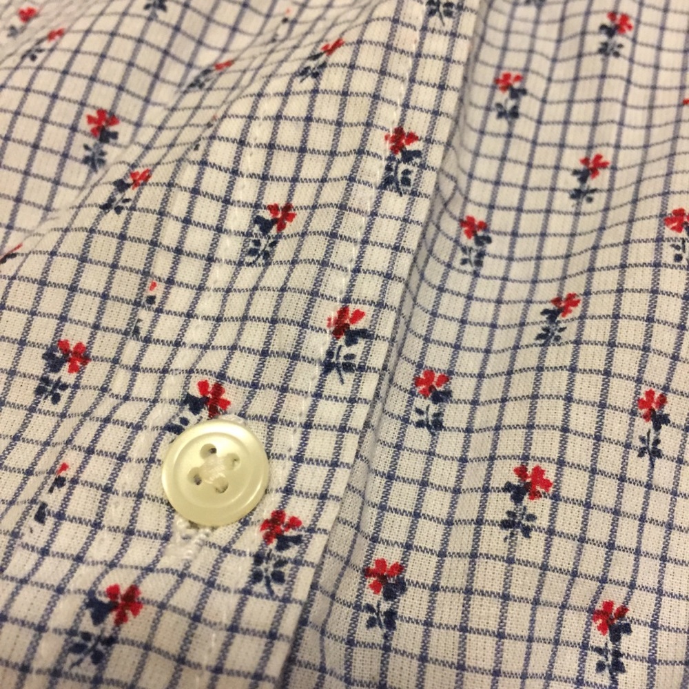 Gap boyfriend fit cotton shirt vintage style